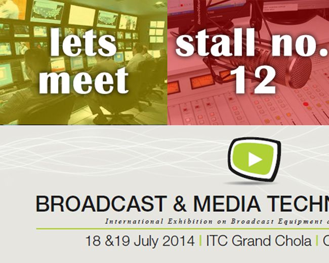 Broadcast Event Promotional Banner Design