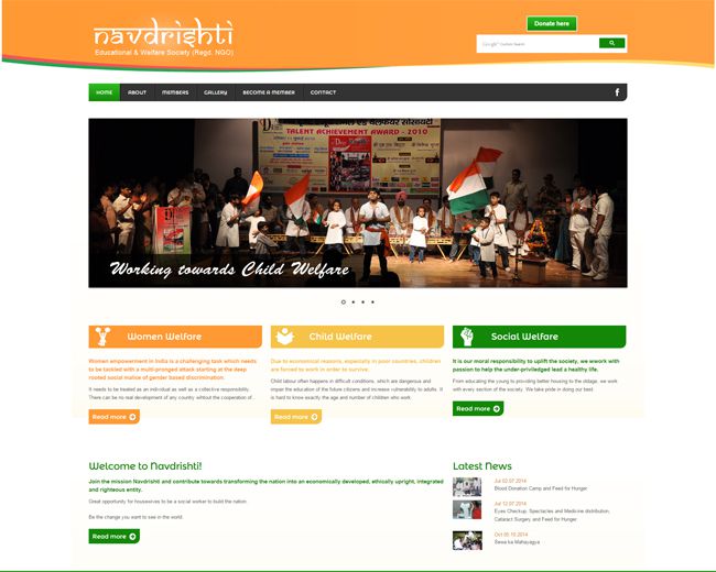 Web Design for Non Profit