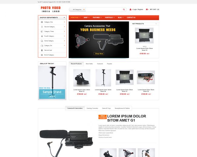 Website Design for Phot Video India